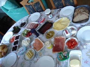 Turkish/German family breakfast